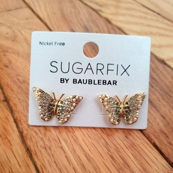Sugarfix by Baublebar Butterfly Earrings - Picture 1 of 4